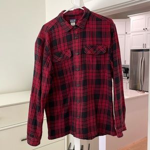 Men's Long-Sleeved Organic Cotton Midweight Fjord Flannel Shirt